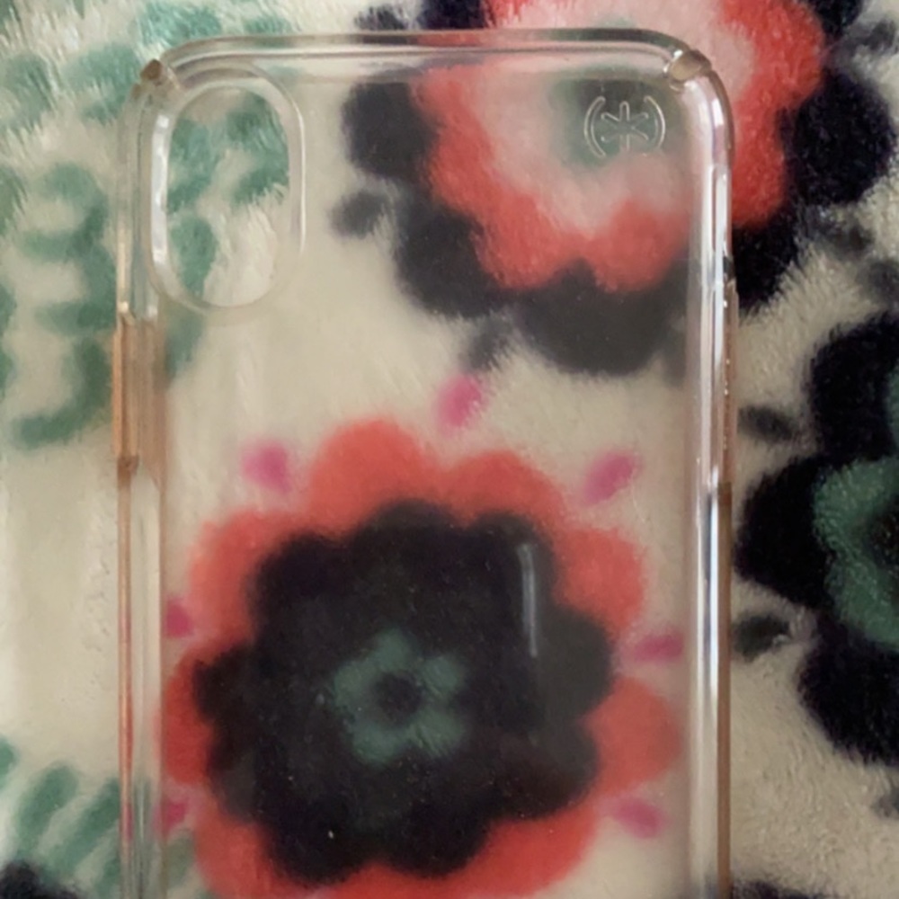 Clear speck iPhone X case